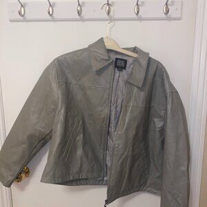 urban outfitters faux leather jacket